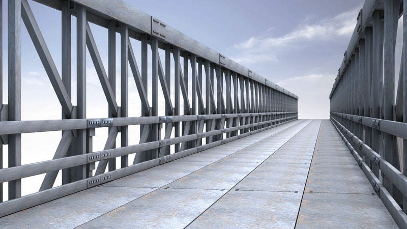 puente de acero
